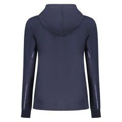 Freddy Blue Cotton Womens Hoodie