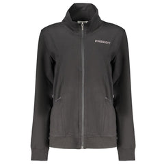 Freddy Black Cotton Women's Sweatshirt
