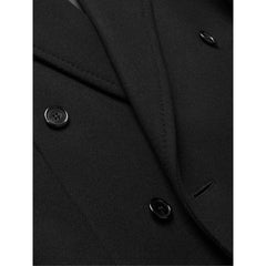 Saint Laurent Black Wool False