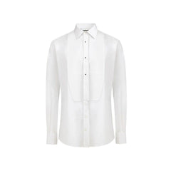 Dolce & Gabbana Weißes Baumwollhemd