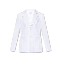 Bottega Veneta Weißer Baumwoll-Blazer