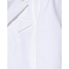 Bottega Veneta Weißer Baumwoll-Blazer