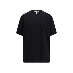 Comme Des Garçons Schwarzes Baumwoll-T-Shirt