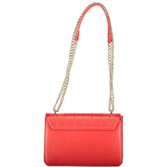 Mario Valentino Rote Handtasche aus Polyethylen