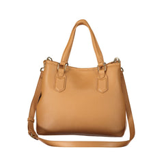 Mario Valentino Braune Polyethylen Handtasche