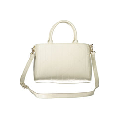 Mario Valentino White Polyurethane Women's Bag