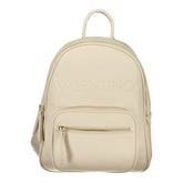 Mario Valentino Beige Polyurethane Women's Backpack