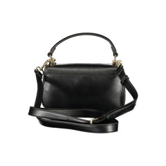 Mario Valentino Black Polyurethane Women's Bag