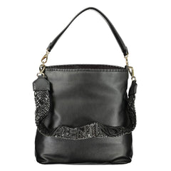 Mario Valentino Schwarze Handtasche aus Polyethylen