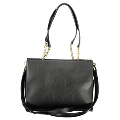 Mario Valentino Schwarze Handtasche aus Polyethylen