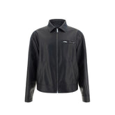 Prada Zwart Leren Jack