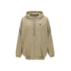 Prada Jacke aus beiger Baumwolle