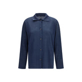 'S Max Mara Blue Linen Cardigan