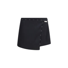 GCDS Schwarze Polyester-Shorts und Mini-Shorts