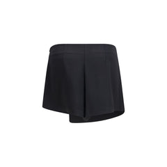 GCDS Schwarze Polyester-Shorts und Mini-Shorts
