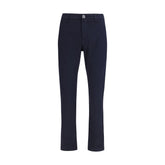 Jacob Cohen Blue Cotton Chino Pants