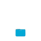 Comme Des Garçons Blue Calf Leather Bos Taurus Wallet