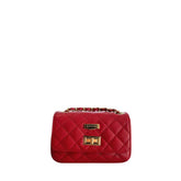 Baldinini Trend Rode Leren Crossbody Tas voor Dames