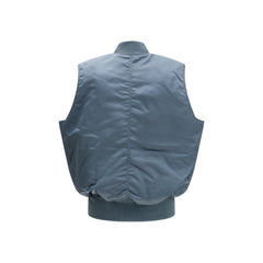 ALPHA INDUSTRIES Blue Nylon Sleeveless Jacket