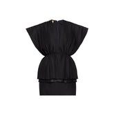 Gucci Black Wool Cocktail Dress