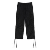 MSGM Black Polyester Cargo Pants