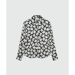 MSGM Black Viscose Blouse
