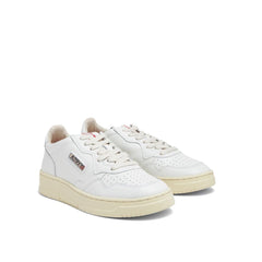 Autry White Leather Sneakers