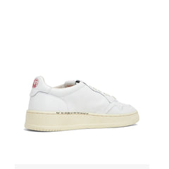 Autry White Leather Sneakers