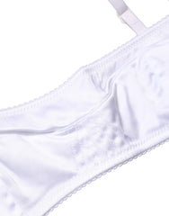 Dolce & Gabbana White Semi-Pad Underwire Balconette Bra Underwear