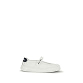 Miu Miu White Calf Leather Bos Taurus Ballet Flats