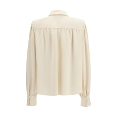 Valentino Garavani Beige Silk Shirt
