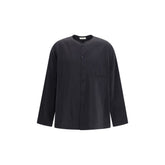 Lemaire Black Silk Shirt