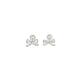 Self-Portrait Silver Brass Earrings