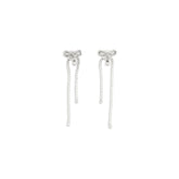Self-Portrait Silver Brass Earrings