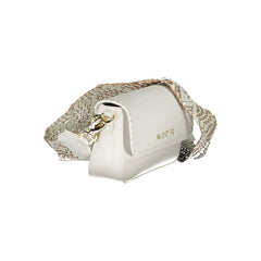Mario Valentino White Polyurethane Women's Bag