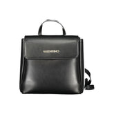 Mario Valentino Black Polyurethane Women's Backpack