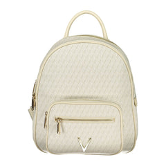 Mario Valentino Beige Polyurethane Women's Backpack