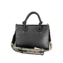 Mario Valentino Black Polyurethane Women's Bag
