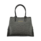 Mario Valentino Black Polyurethane Women's Bag