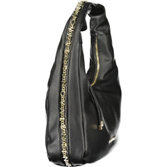 Mario Valentino Black Polyurethane Women's Bag