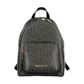 Mario Valentino Black Polyurethane Womens Backpack