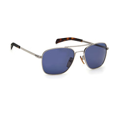 David Beckham Gray Metal Sunglasses