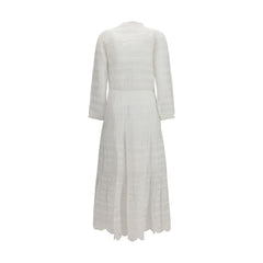 Isabel Marant Étoile White Cotton Casual Dress