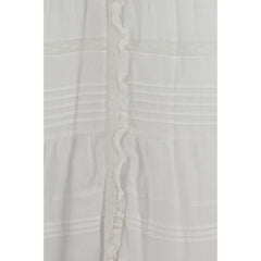 Isabel Marant Étoile White Cotton Casual Dress