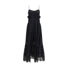 Isabel Marant Étoile Black Cotton Casual Dress