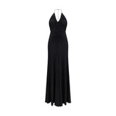Self-Portrait Black Viscose Cocktail Dress