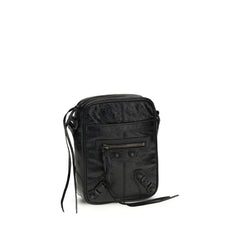 Balenciaga Black Lamb Ovis Aries Aries Shoulder Bag