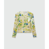 MSGM Bicolor Polyester Blouse