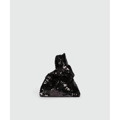 MSGM Black Polyester Handbag