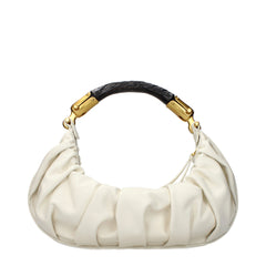 Balmain Beige Leather Handbag